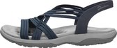 Skechers Reggae Slimpy Stretch Vegan sandalen blauw - Maat 39