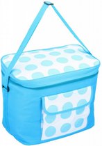 koeltas 6,5 liter 29 x 19 cm polyester blauw