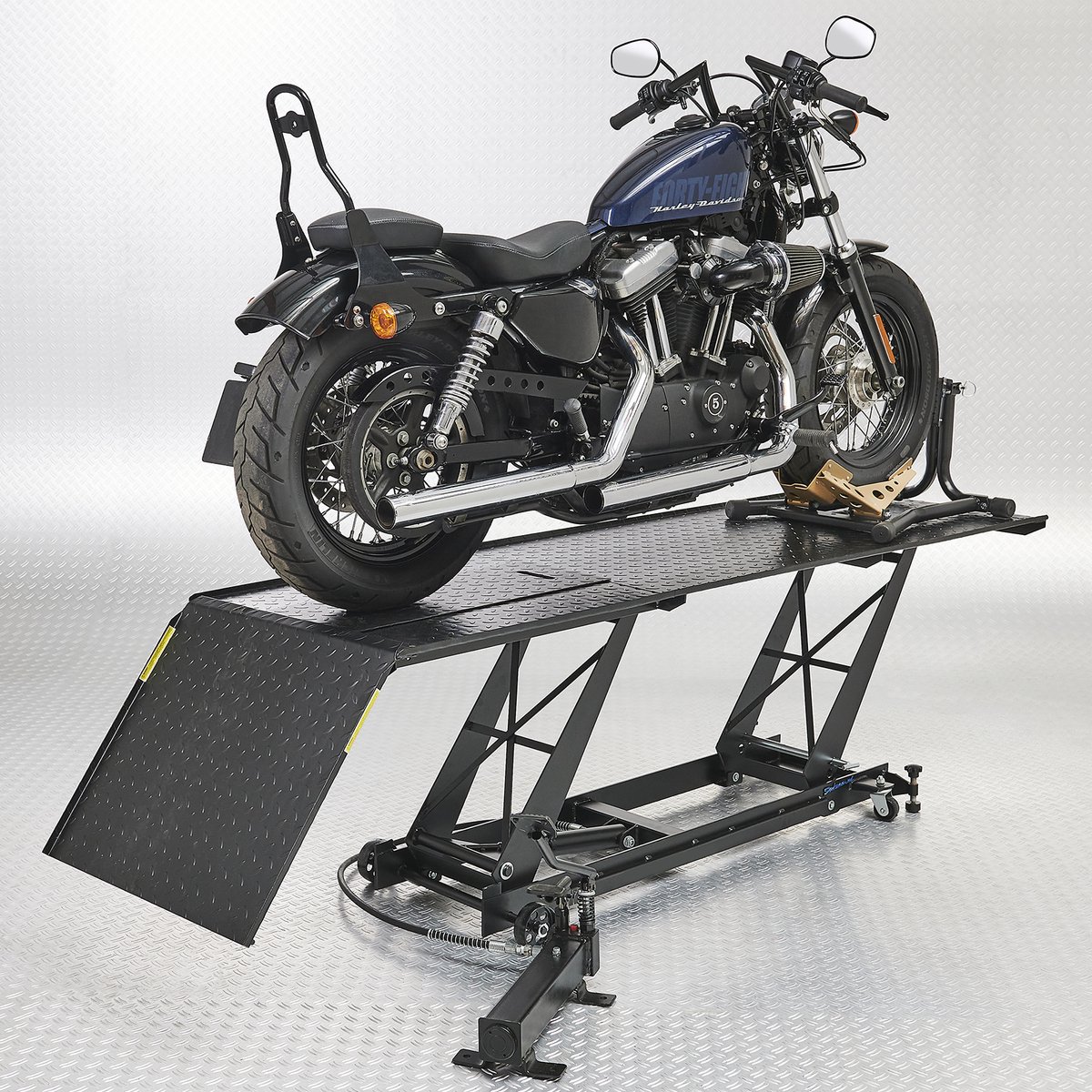 Table élévatrice moto hydraulique - noire
