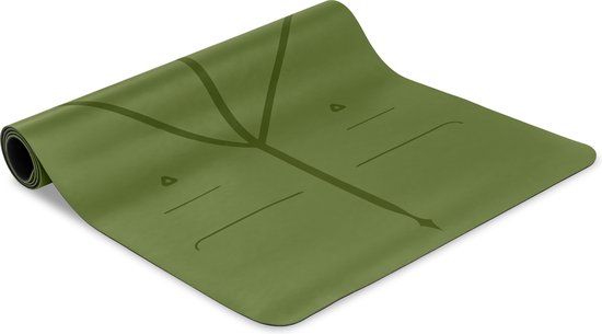 Liforme Yogamat - 185 cm x 68 cm x 0,4 cm - Olive