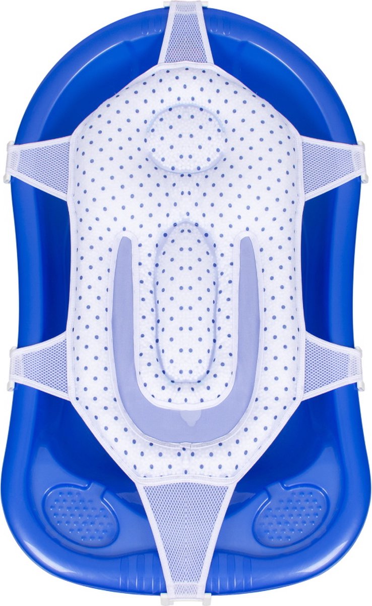 Goedkoopste Sevibaby Dots Blauw Luxe Badhangmatje 689-7