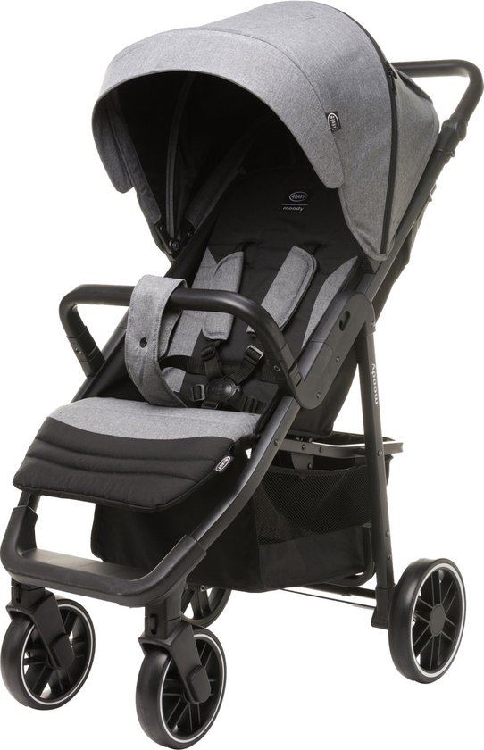 4Baby Moody XXII Grey Wandelwagen incl. Beenkap