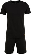 Lyle & Scott pyjama kort charlie Zwart-Xl