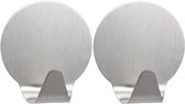wenko-wandhaak-strip-it-3-7-cm-rvs-matzilver-2-stuks