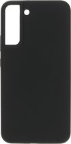 Mobiparts Siliconen Cover Case Samsung Galaxy S22 Plus Zwart hoesje