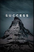 Walljar - Success mountain - Muurdecoratie - Poster