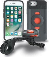 Tigra Fitclic Neo Bike Kit Forward Telefoonhouder Fiets Geschikt voor Apple iPhone 8 - Zwart