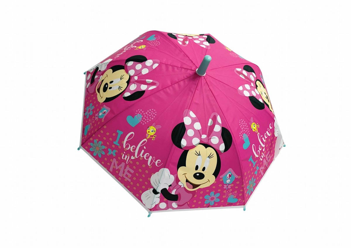 Roze Minnie Mouse paraplu