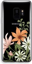 Case Company® - Samsung Galaxy S9 hoesje - Floral bouquet - Soft Cover Telefoonhoesje - Bescherming aan alle Kanten en Schermrand