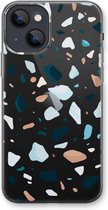 Case Company® - iPhone 13 mini hoesje - Terrazzo N°13 - Soft Cover Telefoonhoesje - Bescherming aan alle Kanten en Schermrand