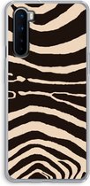 Case Company® - OnePlus Nord hoesje - Arizona Zebra - Soft Cover Telefoonhoesje - Bescherming aan alle Kanten en Schermrand