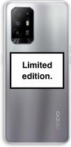 Case Company® - Oppo A94 5G hoesje - Limited edition - Soft Cover Telefoonhoesje - Bescherming aan alle Kanten en Schermrand