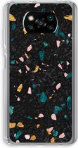 Case Company® - Poco X3 Pro hoesje - Terrazzo N°10 - Soft Cover Telefoonhoesje - Bescherming aan alle Kanten en Schermrand