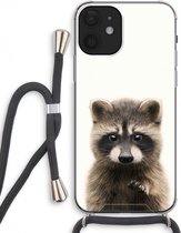 Case Company® - iPhone 12 hoesje met Koord - Rocco - Telefoonhoesje met Zwart Koord - Extra Bescherming aan alle Kanten en Over de Schermrand