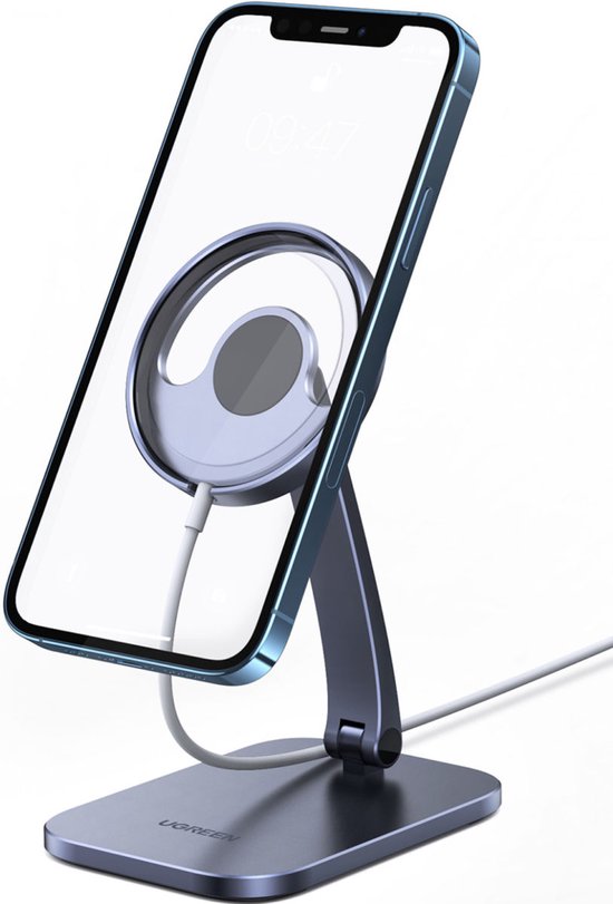 UGREEN Apple MagSafe Support de bureau réglable en aluminium