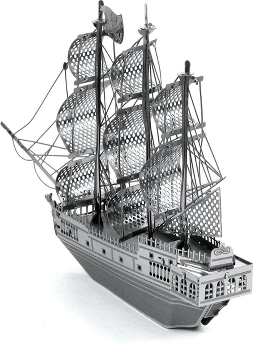 Metal Earth Modelbouw 3D Piratenschip - Metaal — afbeelding 5