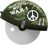 pizzasnijder Militar 7,5 cm ABS/staal zilver