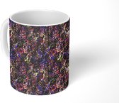 Mok - Design - Regenboog - Panterprint - Patronen - Mokken - 350 ML - Beker - Uitdeelcadeautjes