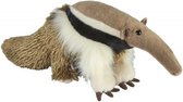 Pluche bruin miereneter knuffel 30 cm - Wilde dieren knuffels - Speelgoed knuffeldieren/knuffelbeest voor kinderen