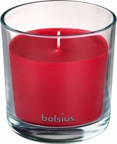 geurkaars True Scents Pomegranate 9,7 cm glas/wax rood