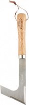 tegelrits 3,5 x 9,3 x 30,6 cm RVS/hout zilver