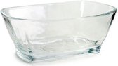 schaaltje 14,5 x 10,5 x 5,5 cm glas transparant