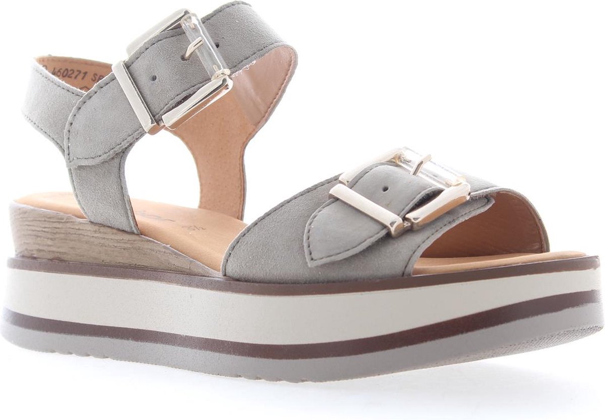Gabor -Dames groen olijf sandalen