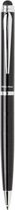 touchscreen pen Deluxe 16,8 cm staal zwart