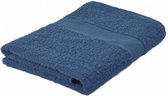 handdoek Budget Class 140 x 70 cm marineblauw