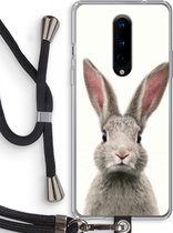 Case Company® - OnePlus 8 hoesje met Koord - Daisy - Telefoonhoesje met Zwart Koord - Bescherming aan alle Kanten en Over de Schermrand