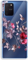 Case Company® - Samsung Galaxy Note 10 Lite hoesje - Mooie bloemen - Soft Cover Telefoonhoesje - Bescherming aan alle Kanten en Schermrand