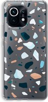 Case Company® - Xiaomi Mi 11 hoesje - Terrazzo N°13 - Soft Cover Telefoonhoesje - Bescherming aan alle Kanten en Schermrand