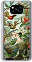 Case Company® - Xiaomi Poco X3 NFC hoesje - Haeckel Trochilidae - Soft Case / Cover - Bescherming aan alle Kanten - Zijkanten Transparant - Bescherming Over de Schermrand - Back Cover