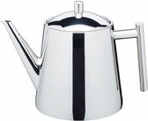 theepot 1,5 liter RVS zilver