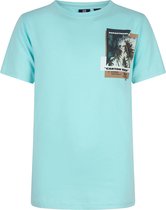 Indian Blue Jeans T-shirt jongen aqua splash maat 176