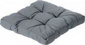 loungekussen Florance Rib 60 x 60 cm dralon grijs