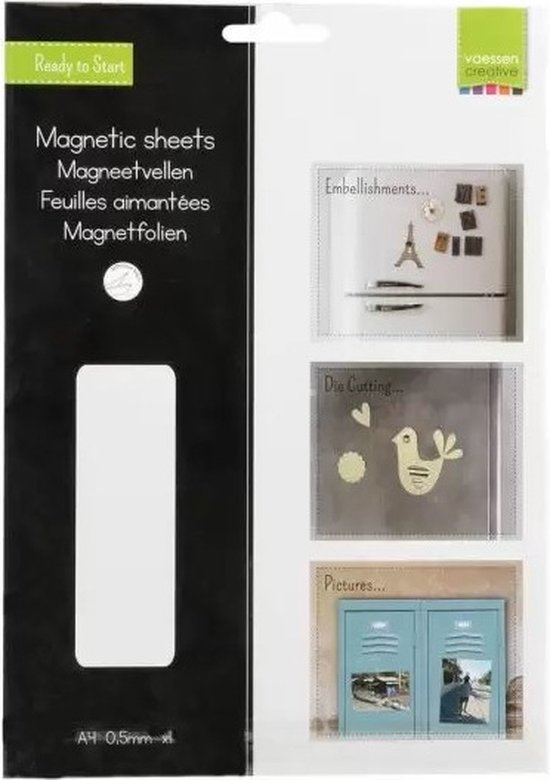 Lot De 3 Feuilles Magnétiques ArtBin - 7,325 X 9,125 Pouces - Pour Artisanat Et Scrapbooking