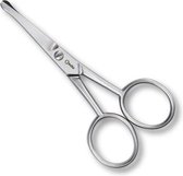 neus- en oorhaarschaar 9 cm RVS zilver