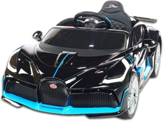 Afbeelding van het spel Bugatti Divo Kinderauto 12 Volt + 2.4G met Afstandsbediening (zwart) elektrische kinderauto