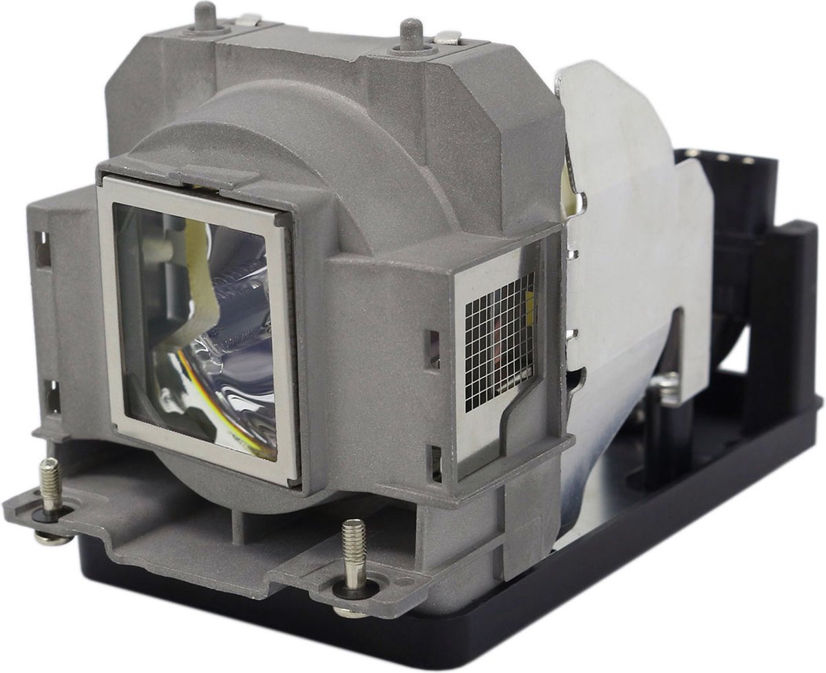 Beamerlamp geschikt voor de TOSHIBA TDP T355 beamer, lamp code TLPLW14. Bevat originele P-VIP lamp, prestaties gelijk aan origineel.