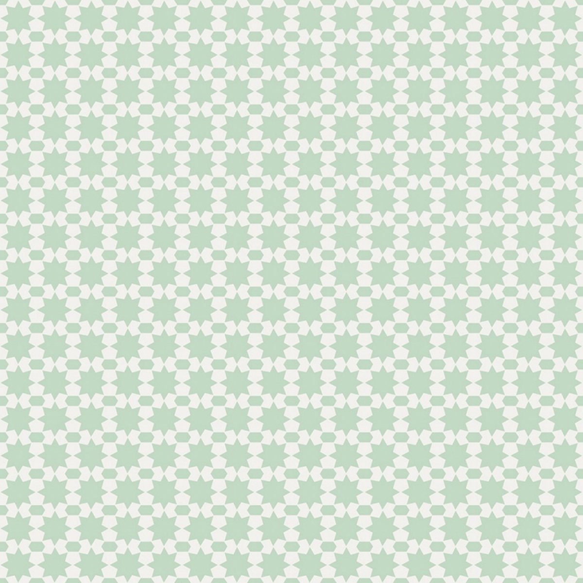 Behang Kinderkamer - Sterrren - Behang - Vliesbehang - Mint - Cozz Smile - 0.53 x 10.05 m.
