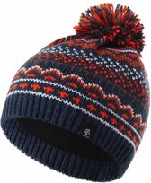 muts Buzzer Beanie jongen acryl gebreid blauw 54-55