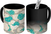 Magische Mok - Foto op Warmte Mokken - Koffiemok - Wolken - abstract - Design - Magic Mok - Beker - 350 ML - Theemok