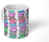 Mok - Koffiemok - Design - Kopjes - Versiering - Mokken - 350 ML - Beker - Koffiemokken - Theemok