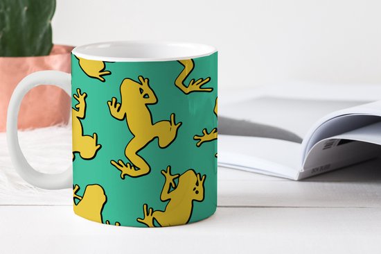 Gekleurde Koffiekoppen - Mok - Set van 6 - 13cm – Vivi Oggi