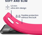 kwmobile telefoonhoesje voor Xiaomi Redmi 9C - Hoesje voor smartphone - Back cover in neon roze
