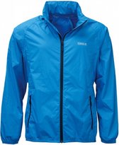 outdoorjas heren polyamide blauw maat XXL