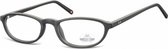 Montana Eyewear HMR57 leesbril +2.00 - matzwart - incl. opberghoesje