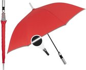 paraplu automatisch 65 x 103 cm microvezel rood