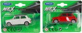 Welly Die-Cast Mini Cooper 1:60 Assorti